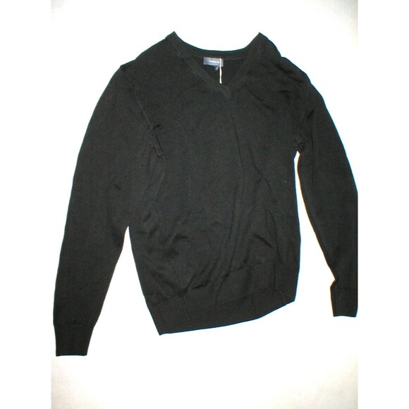 New Mens 48 III NWT Italy Merino Wool Sweater Designer Rossopuro Dark Brown M 38 - Picture 1 of 6